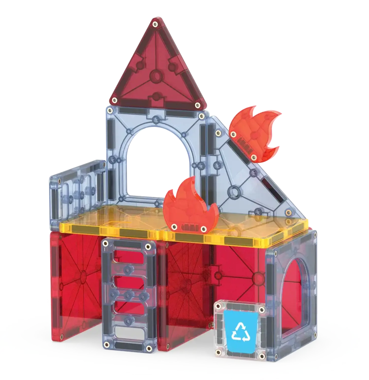 Magna-Tiles Fire Rescue 27 pc - Mudpuddles Toys and Books