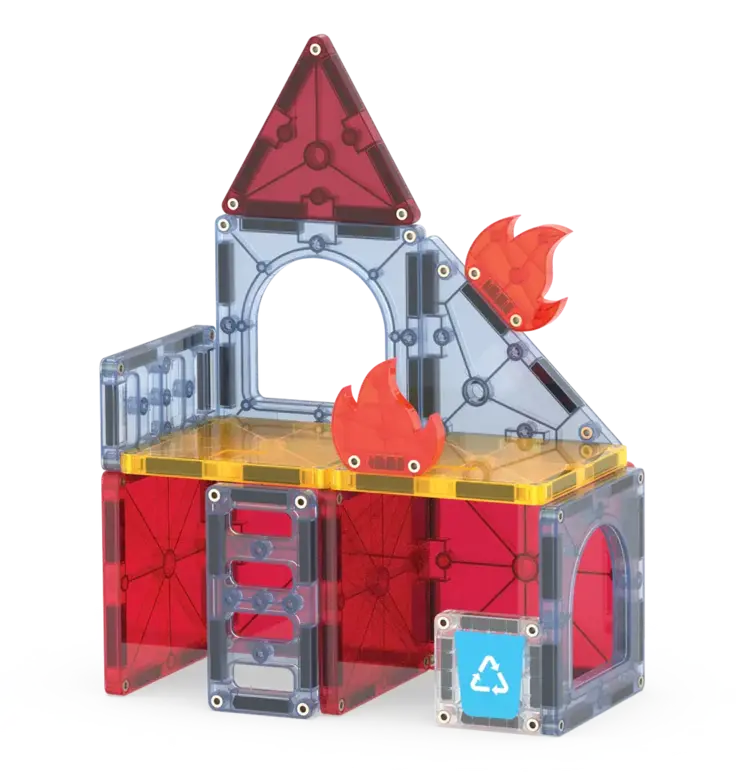 Magna-Tiles Fire Rescue 27 pc