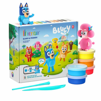 Hey Clay Bluey and Friends
