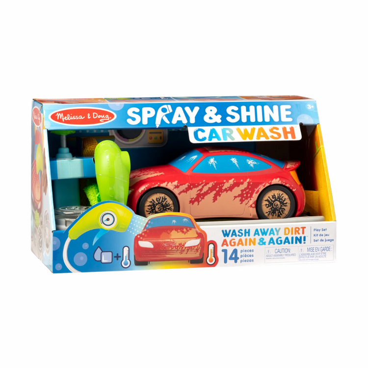 Spray & Shine Car Wash Play Set