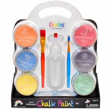 DIY Sidewalk Chalk Paint Set