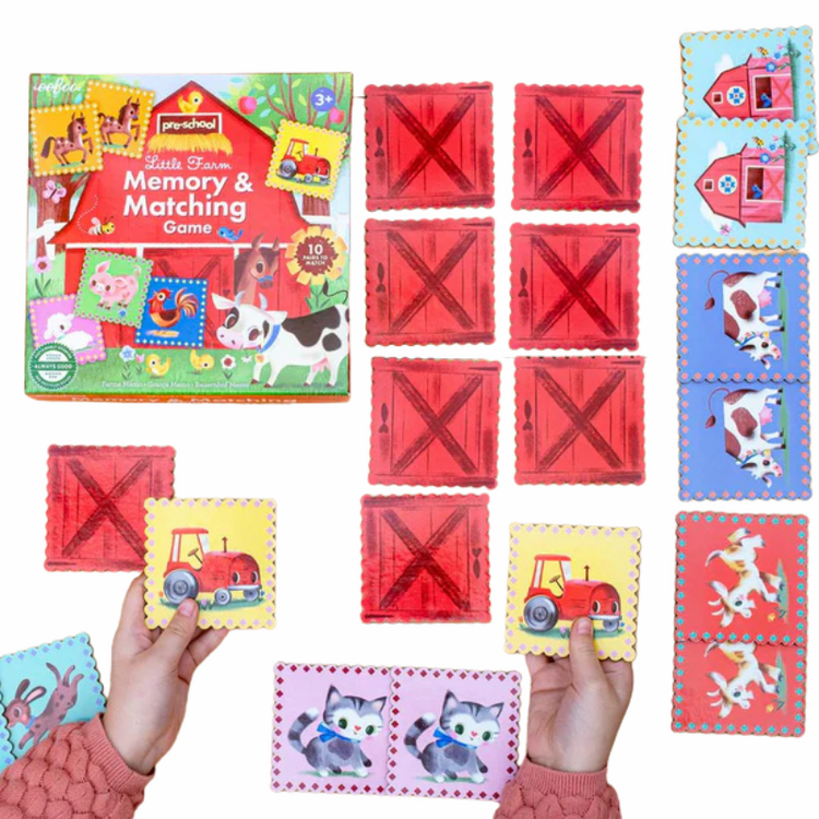 Pre-School Little Farm Matching Game