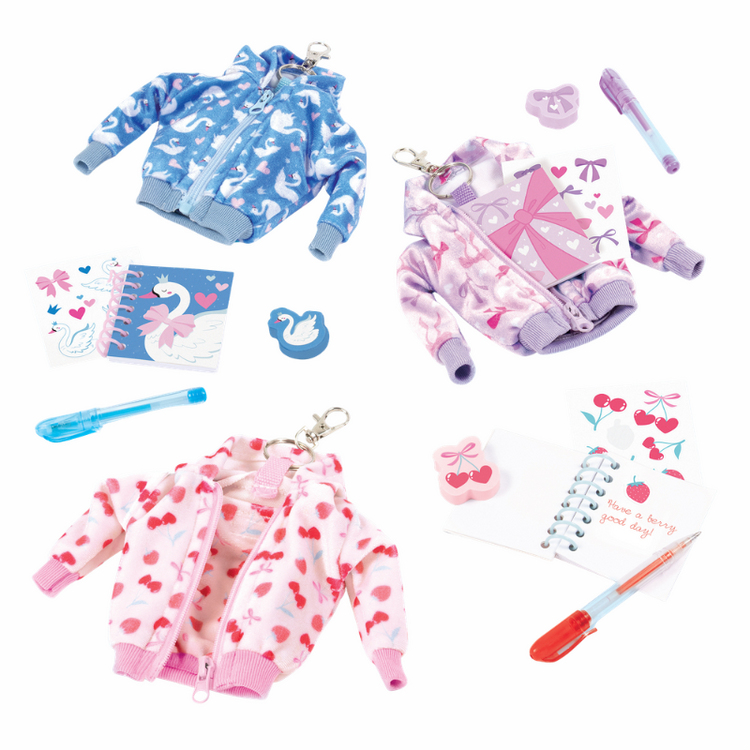 Mini Hoodies with Stationery