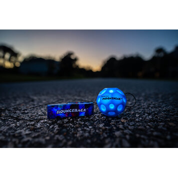 Waboba LED Bounceback Moon Ball on a Leash