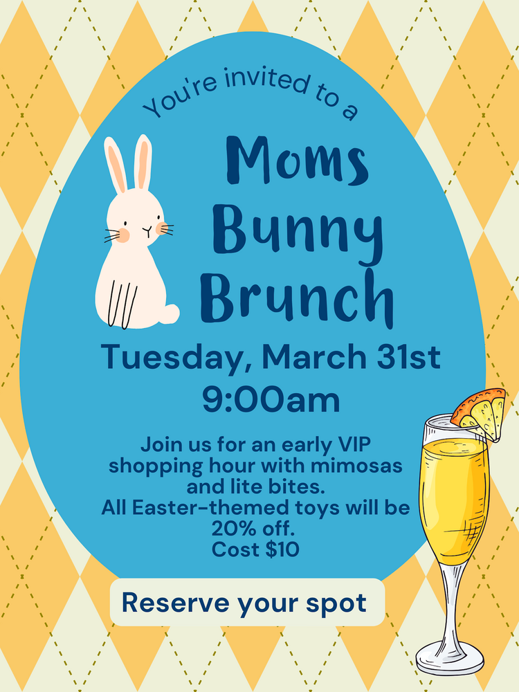 Mom's Bunny Brunch March 31 at 9am