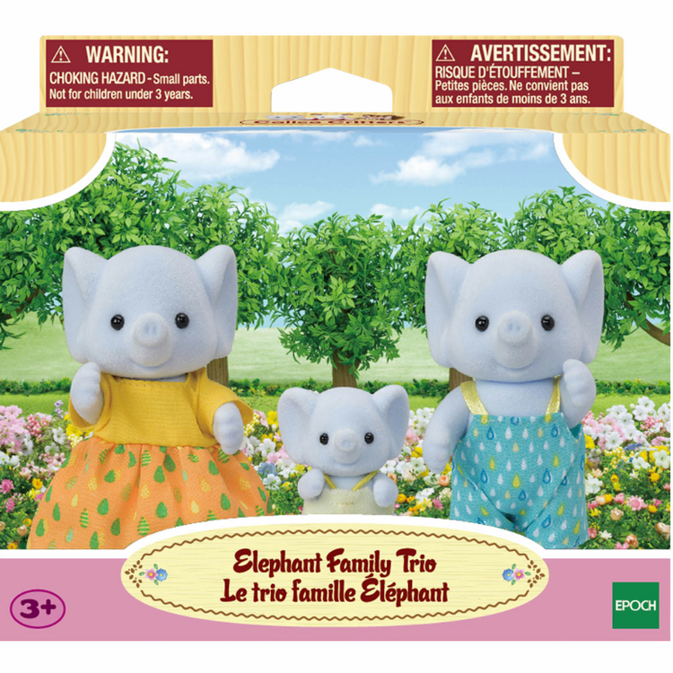 Calico Critters Elephant Family Trio Calico Critters