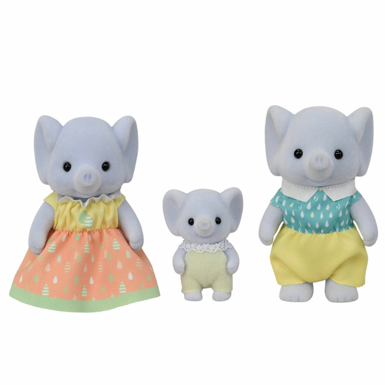Calico Critters Elephant Family Trio Calico Critters
