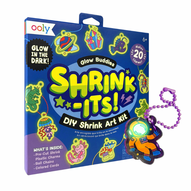 Shrink-Its! DIY Shrink Art Kit Glow Buddies