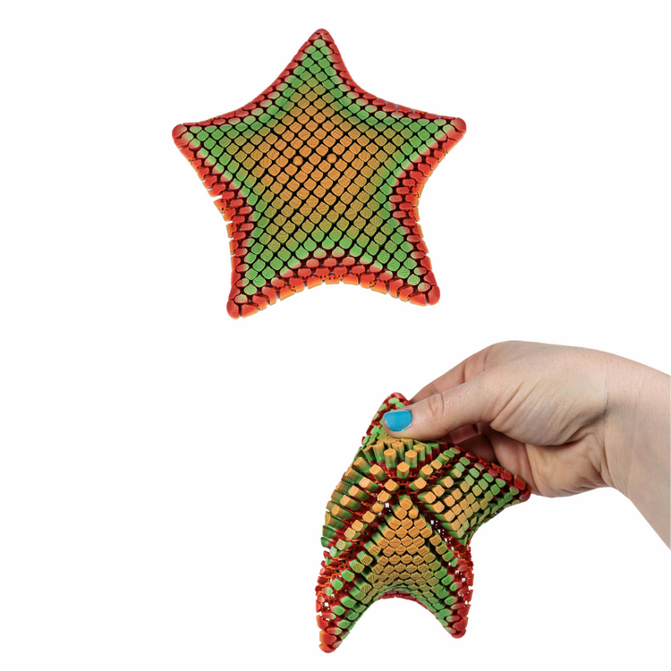 Floppy Starfish 3D Printed