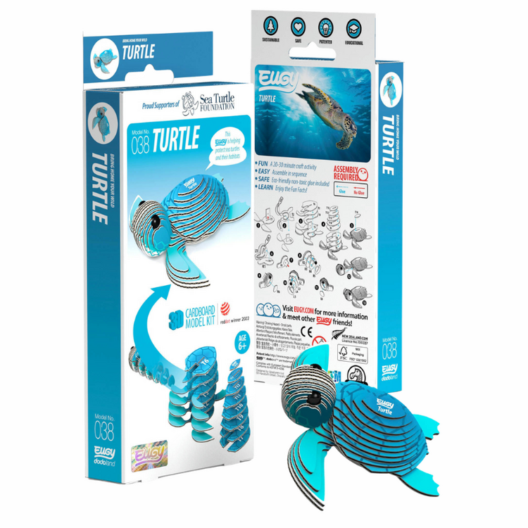 Safari Turtle Eugy 3D Puzzle