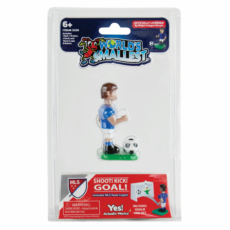World's Smallest Major League Soccer Kicker