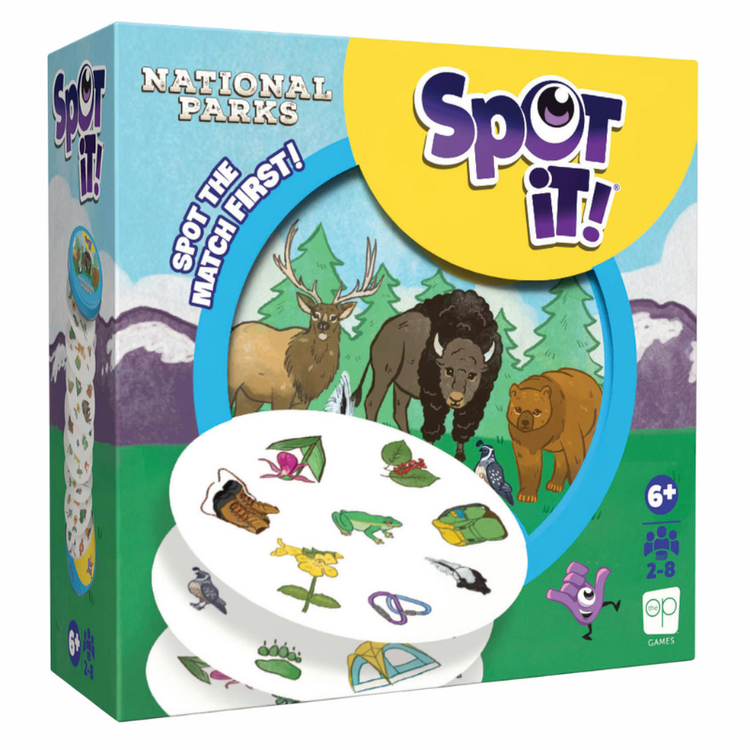 National Parks Spot It! Game
