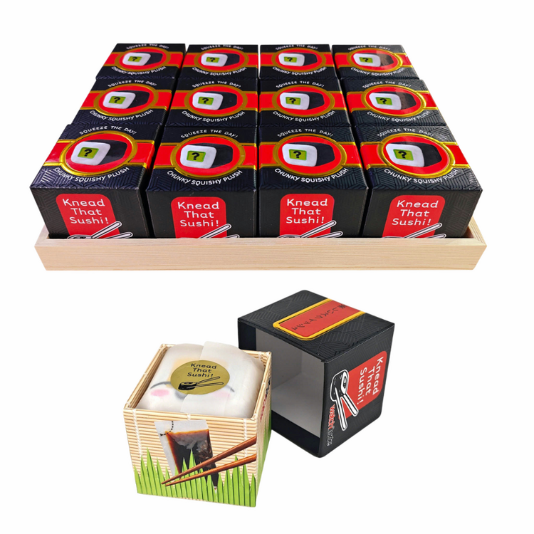 Knead That Sushi Squishy Plush Mystery Box