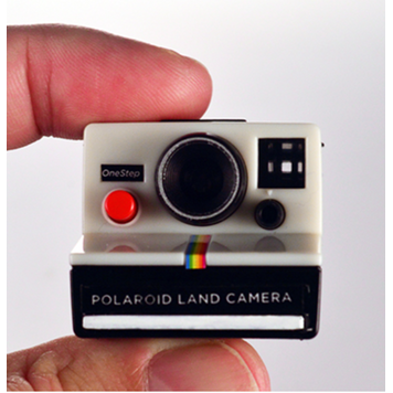 World's Coolest Polaroid Camera Keychain