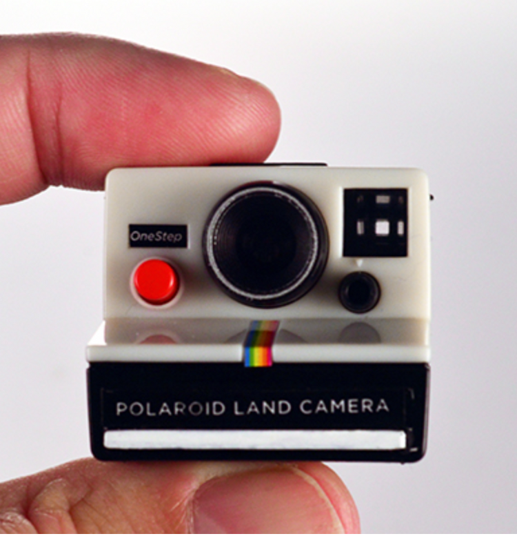 World's Coolest Polaroid Camera Keychain