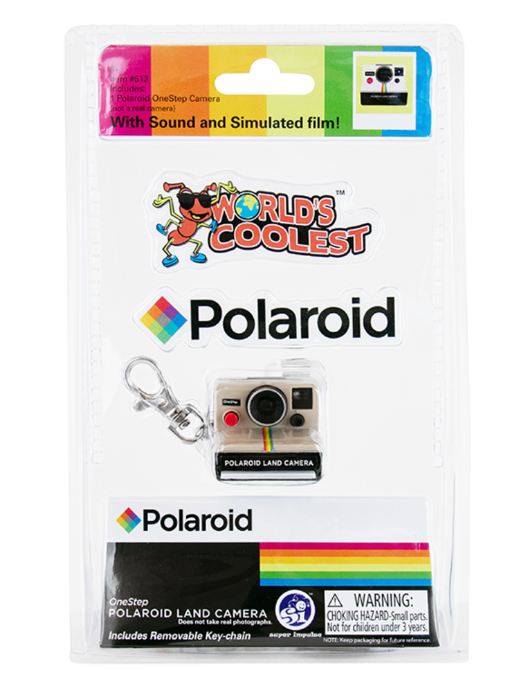 World's Coolest Polaroid Camera Keychain