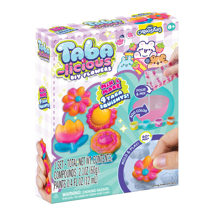 Orb Toys Taba-licious DIY Kit Mega Flowers Mix & Make