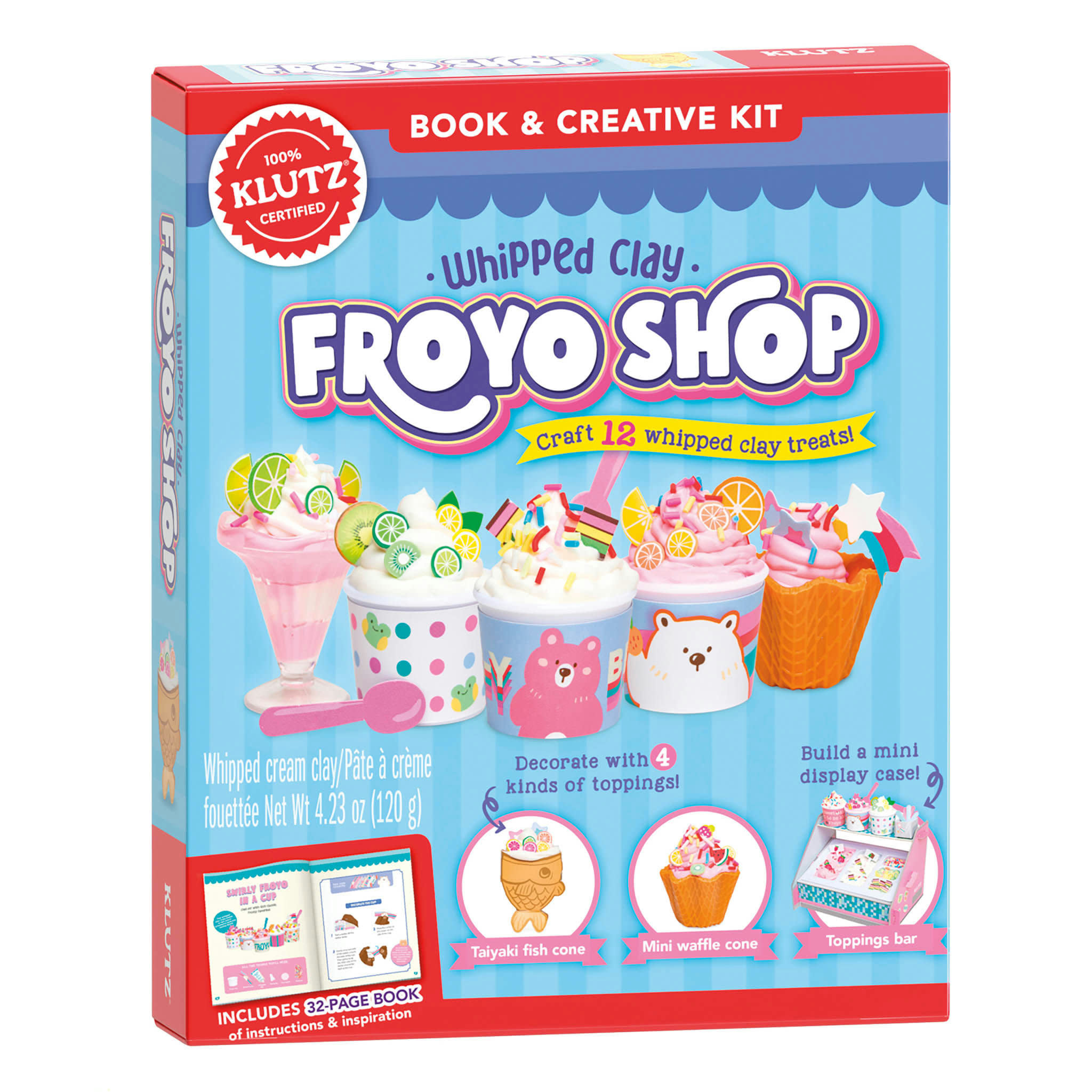 Whipped Clay Froyo Shop Klutz - Mudpuddles Toys and Books