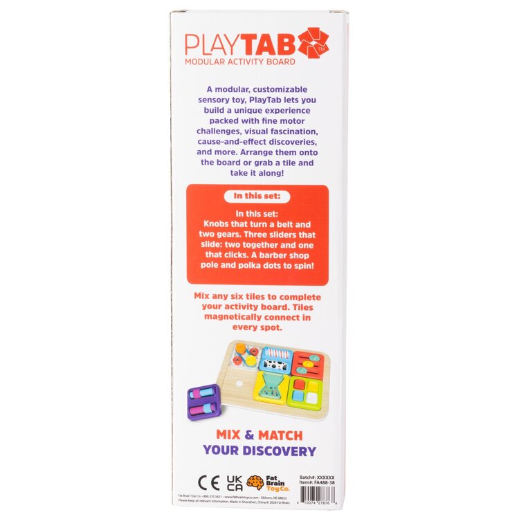 Fat Brain Toys PlayTab Tiles Set 3