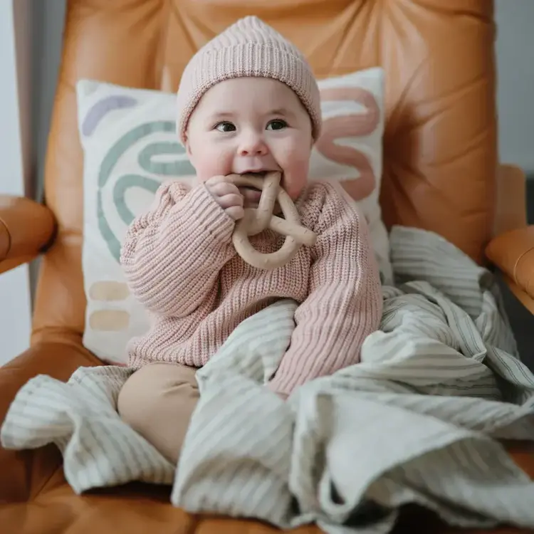 Silicone Pretzel Teether