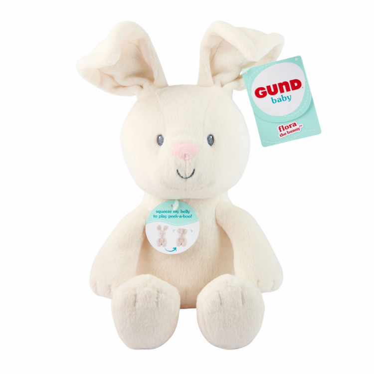 Gund Peek-a-Boo Flora the Bunny