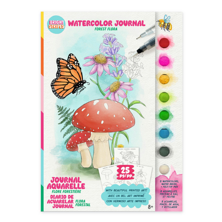 Flora Watercolor Journal
