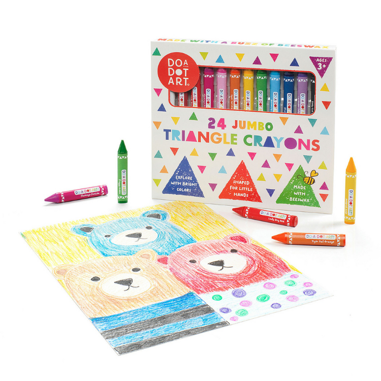Jumbo Triangle Crayons