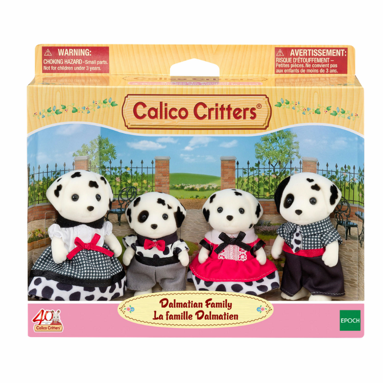 Calico Critters Dalmatian Family