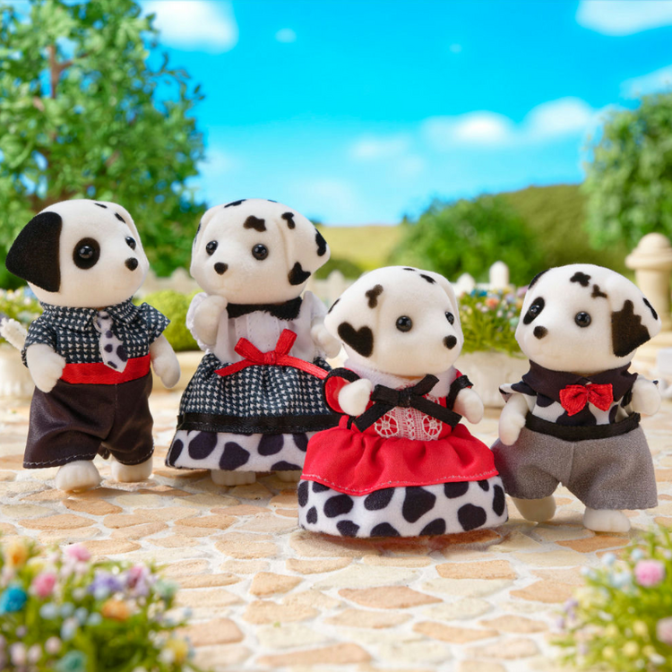 Calico Critters Dalmatian Family