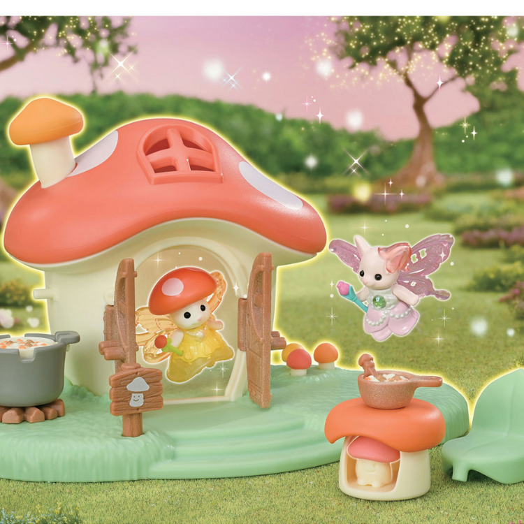 Calico Critters Fairy Mushroom House