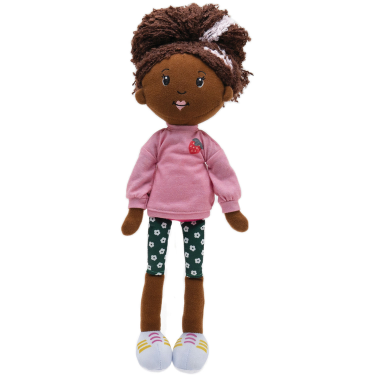 Groovy Girls Doll Brown Skin with Black Hair Saige