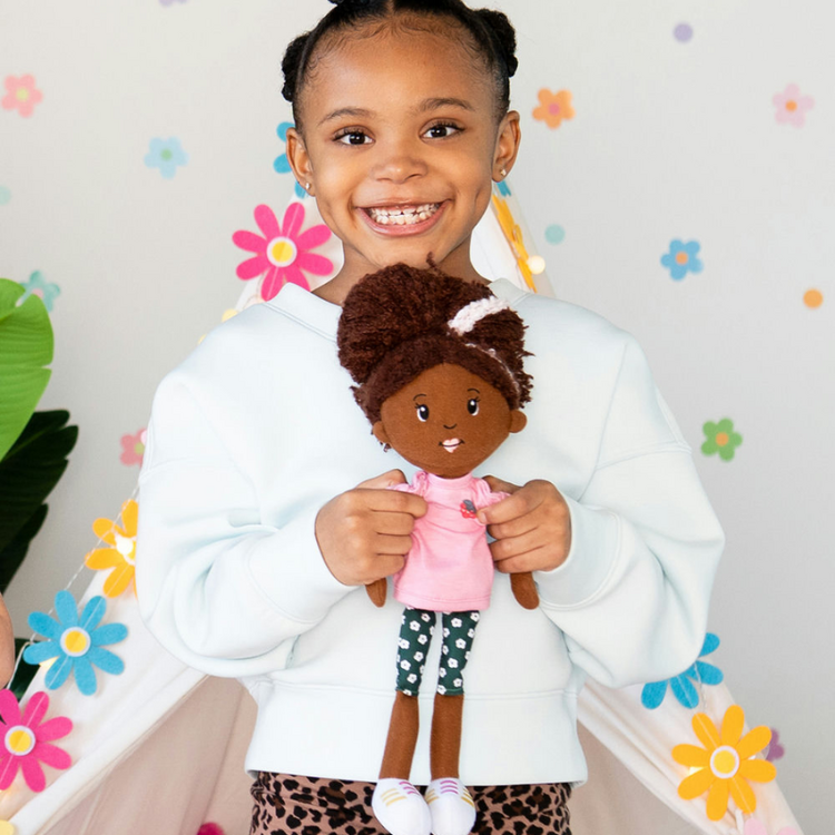Groovy Girls Doll Brown Skin with Black Hair Saige