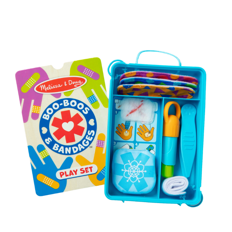 Boo-Boos and Bandages Reusable Play Set