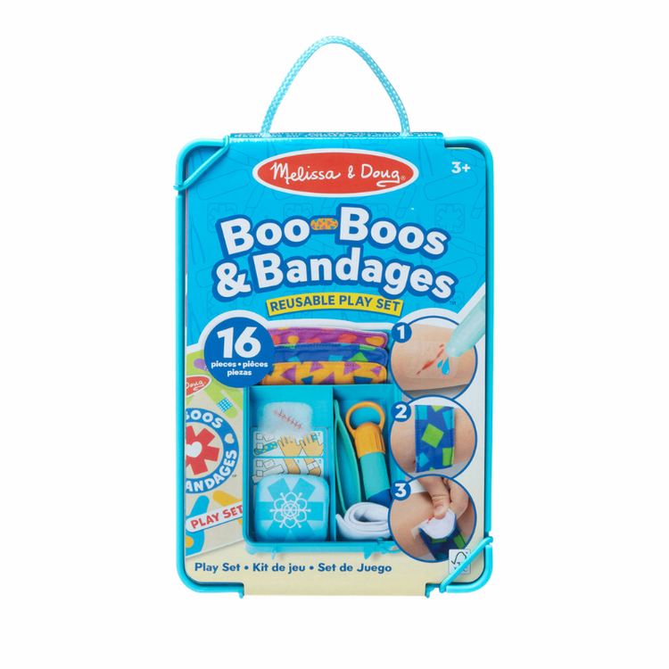Boo-Boos and Bandages Reusable Play Set