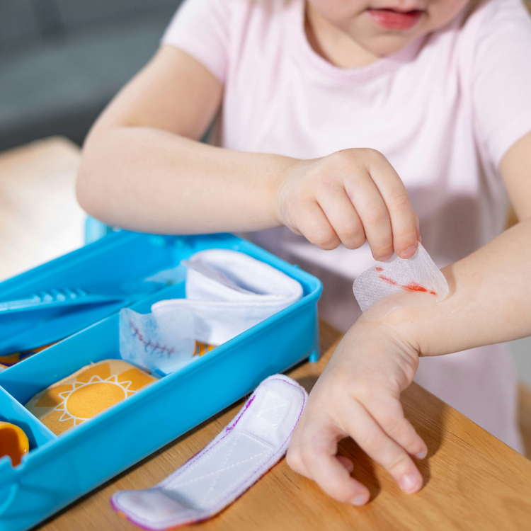 Boo-Boos and Bandages Reusable Play Set