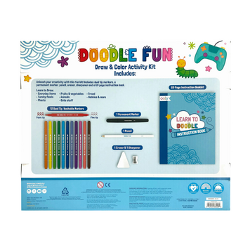 Doodle Fun Draw and Color Activity Kit
