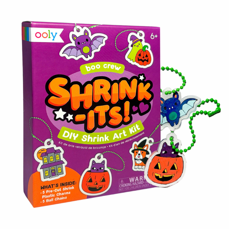 Boo Crew Mini Shrink-Its! DIY Shrink Art Kit