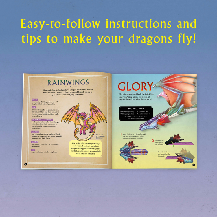 Wings of Fire Folded Flyers Klutz