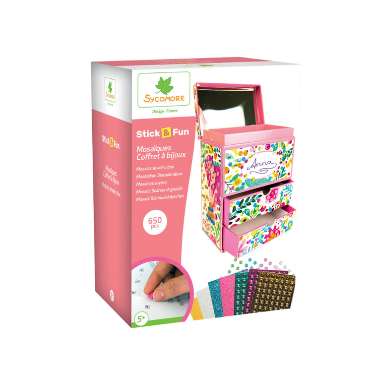 Jewelry Box Stick'N Fun 3D Mosaics