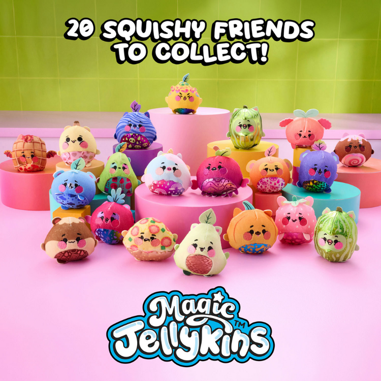 Magic Jellykins Surprise Plush Jar Blind Box