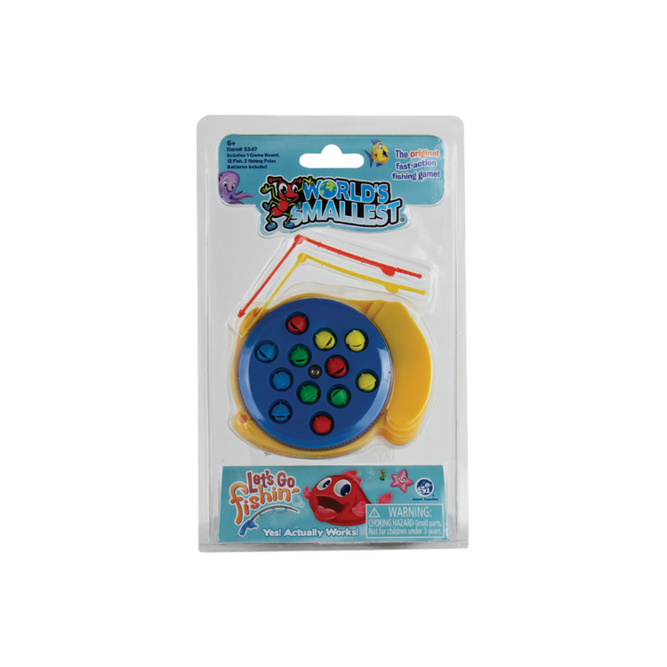 World's Smallest Lets Go Fishing