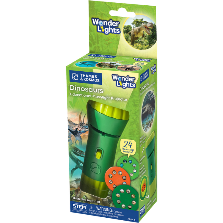Wonder Lights: Dinosaurs - Educational Flashlight