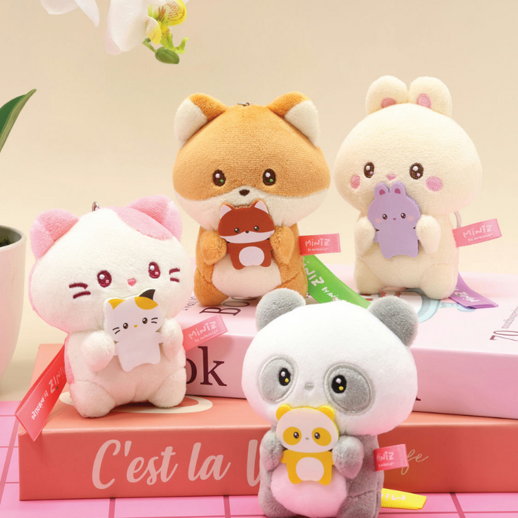 Miniz Anirollz Stuffie Assort