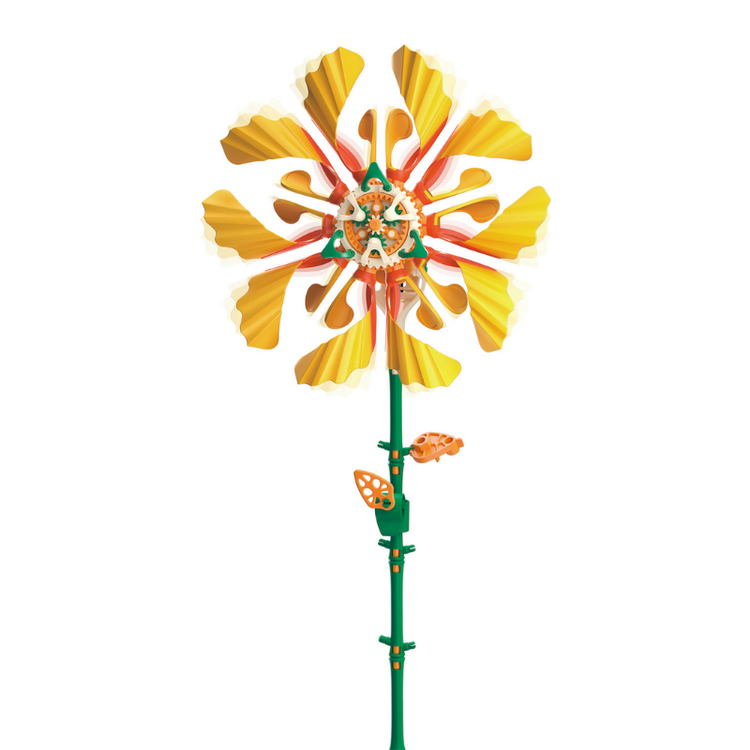 SolarFlower Golden Sunrise