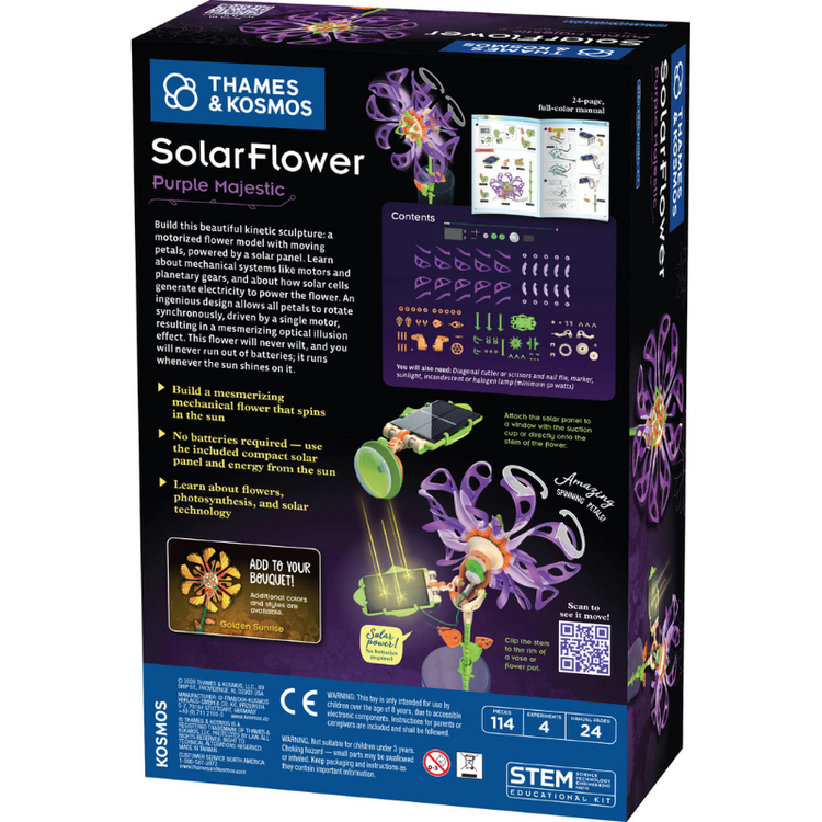 SolarFlower Purple Majestic