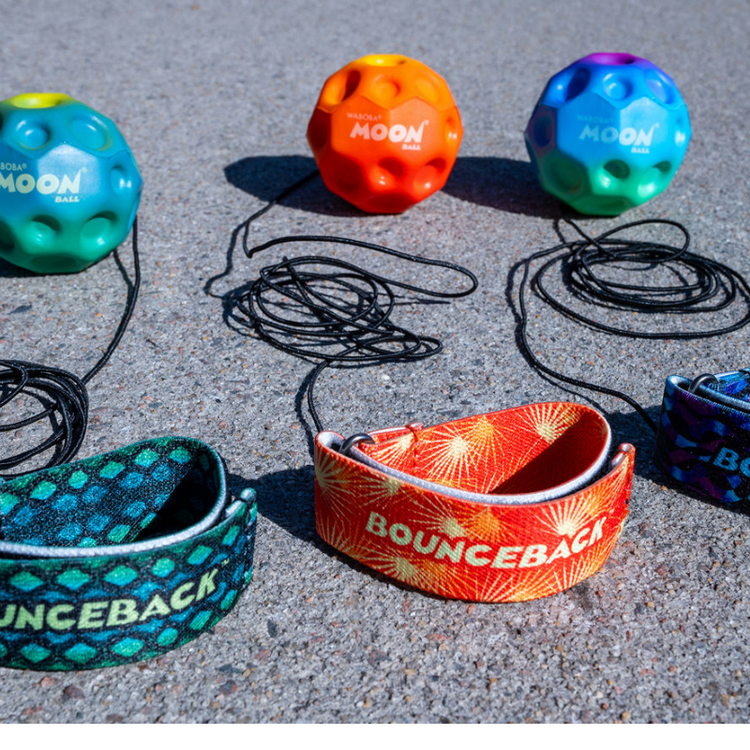 Gradient Moon Ball Bounceback