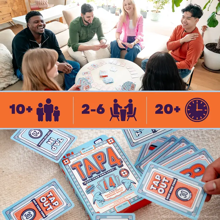USAopoly Tap 4 Game
