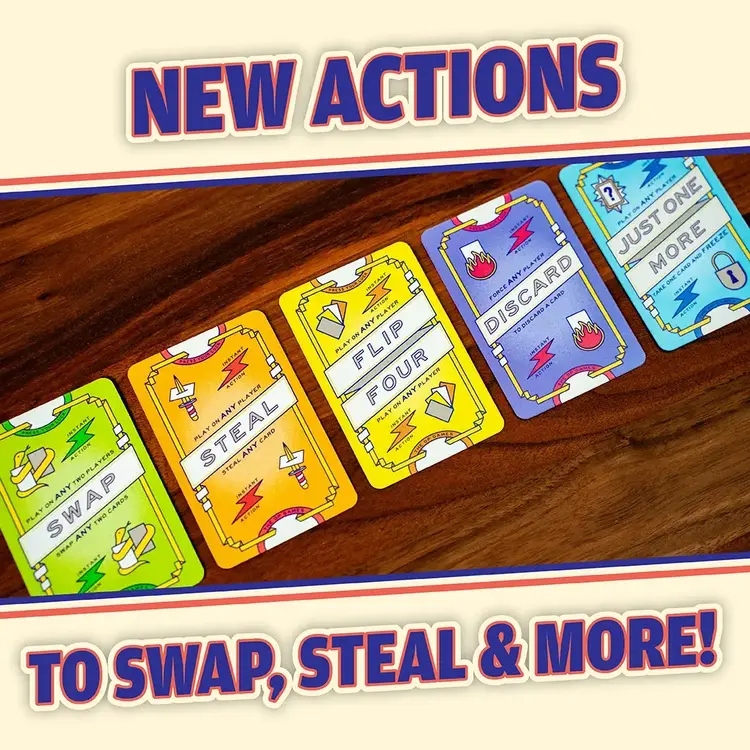 Flip 7 With a Vengeance Card Game