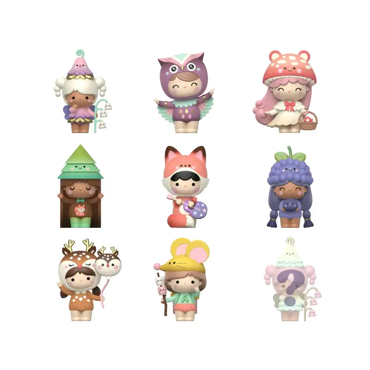 Momiji Sugar Plum Wood Blind Box Figurine