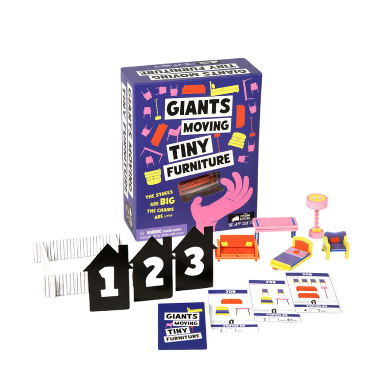Giants Moving Tiny Furniture Games